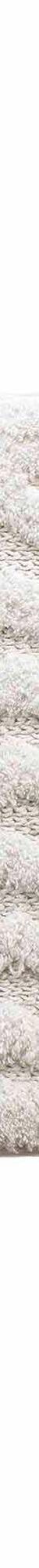 Tapis de bain coton jacquard motifs tuftés (blanc) Tapis de bain coton jacquard motifs tuftés (blanc)